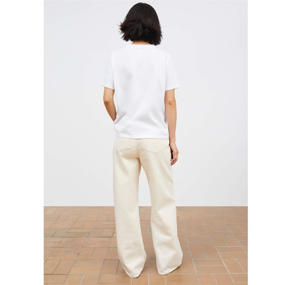 Skall Studio Willow Wide Jeans, Ecru